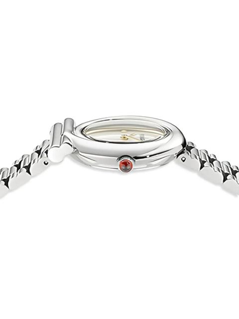 Ferragamo Gancini Twisted 28mm - White