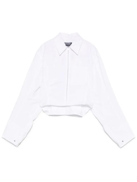 Jacquemus Le Chemise Mirada shirt - White - zdjęcie produktu nr 1