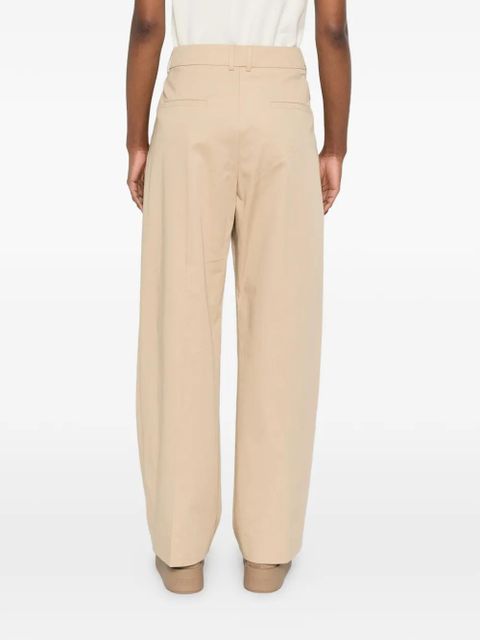 Moncler pleated trousers - Neutrals