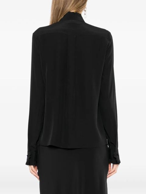 TOM FORD ruffle shirt - Black