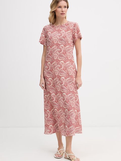 Weekend Max Mara sukienka jedwabna CRESPO - zdjęcie produktu nr 1