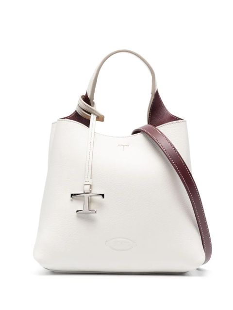 Tod's mini T Timeless tote bag - White - zdjęcie produktu nr 1