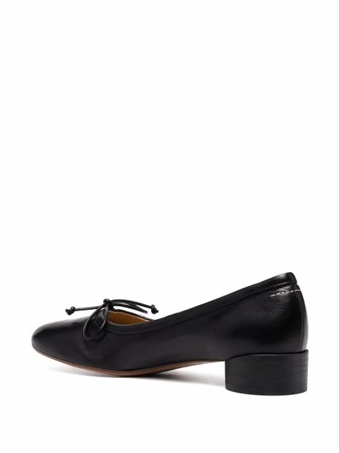 MM6 Maison Margiela Tabi ballerina pumps - Black