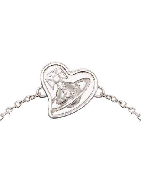 Vivienne Westwood Faye logo-charm bracelet - Silver - zdjęcie produktu nr 2