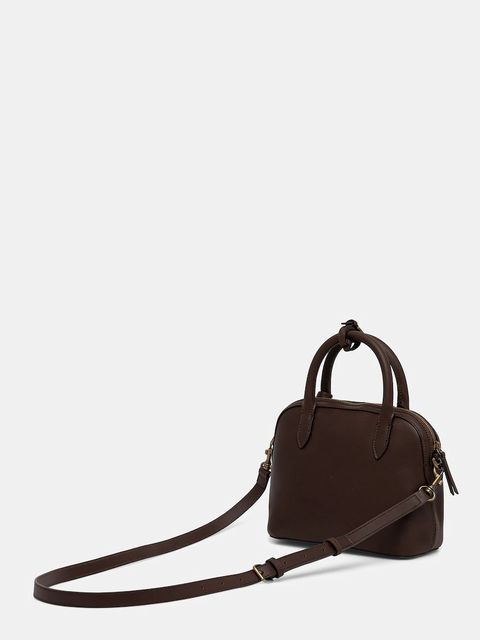 Marc O'Polo torebka skórzana kolor brązowy 5000009169