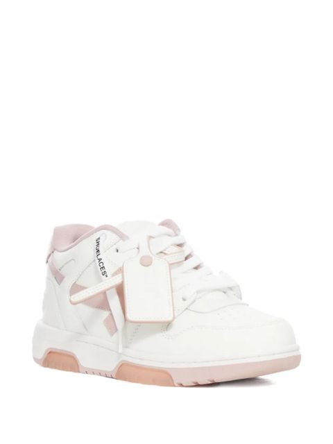 Off-White lace-up panelled leather sneakers - zdjęcie produktu nr 2