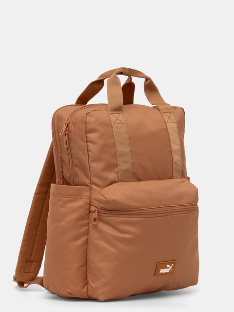 Puma plecak damski kolor brązowy duży gładki 91348 - zdjęcie produktu nr 2