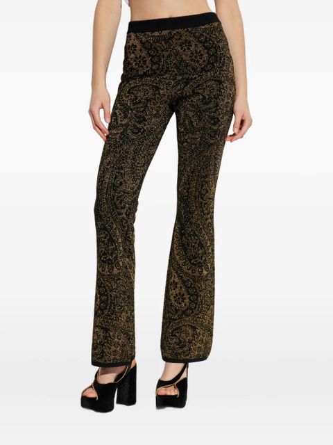 ETRO paisley-pattern trousers - Black - zdjęcie produktu nr 1