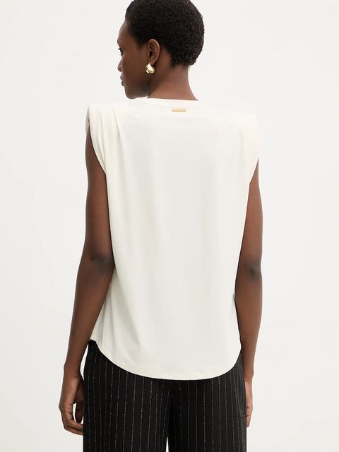 MICHAEL Michael Kors t-shirt damski kolor beżowy MR6531FH6J - zdjęcie produktu nr 2