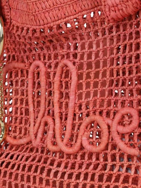 Chloé raffia banana bag - Pink