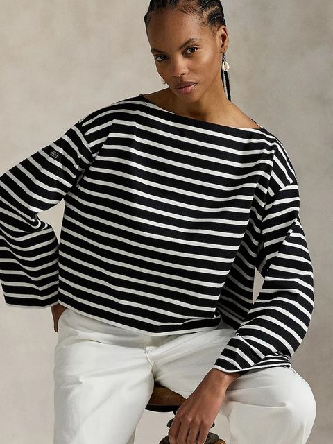 Polo Ralph Lauren longsleeve bawełniany kolor czarny 211959103