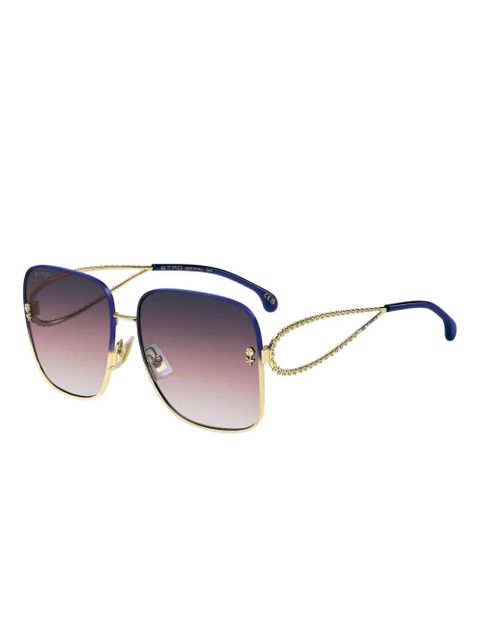 ETRO Paisley sunglasses - Gold