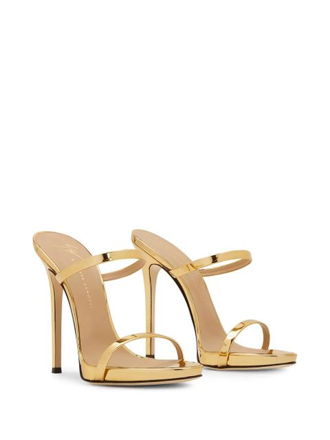 Giuseppe Zanotti 120mm Darsey sandals - Gold - zdjęcie produktu nr 2