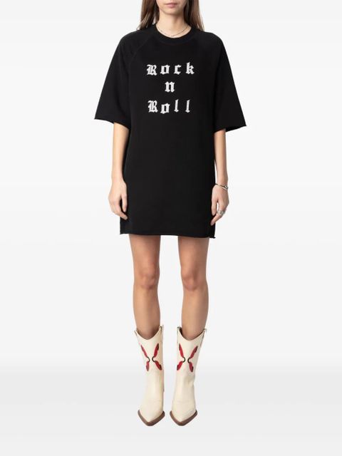 Zadig&Voltaire Grace T-shirt dress - Black - zdjęcie produktu nr 2