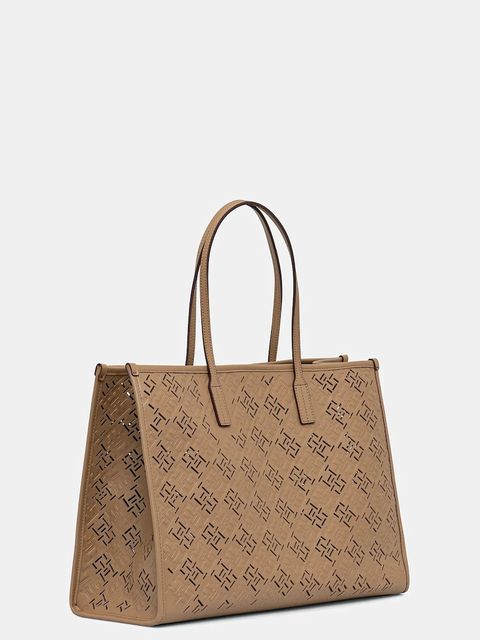 Tommy Hilfiger torebka kolor beżowy AW0AW17501 - zdjęcie produktu nr 2