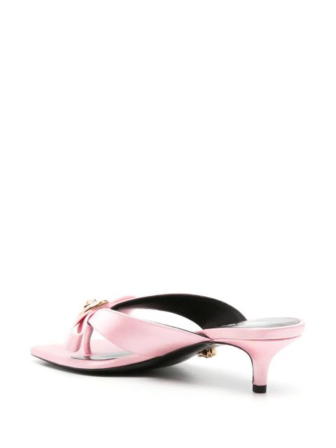Versace Gianni Ribbon 45mm sandals - Pink