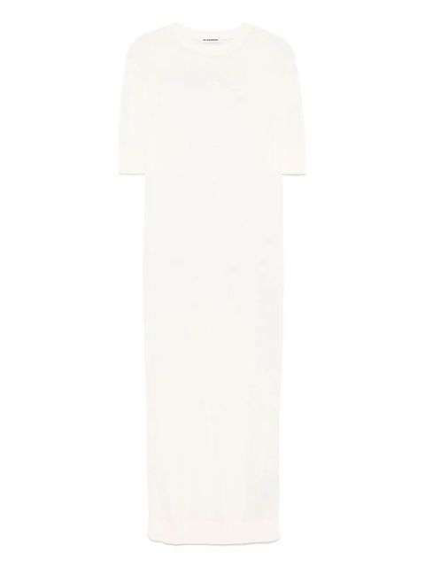 Jil Sander cotton dress - Neutrals