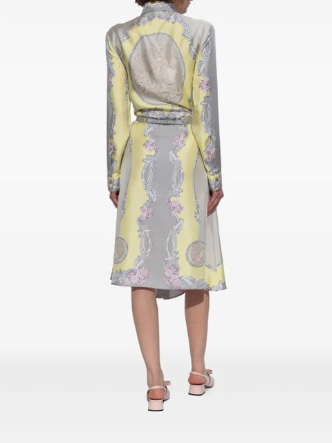 Versace silk dress - Yellow
