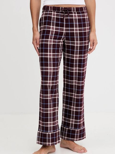 Tommy Hilfiger piżama damska kolor bordowy UW0UW06158