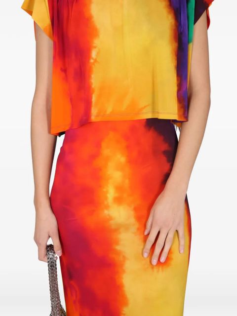 Rabanne round-neck T-shirt - Blue