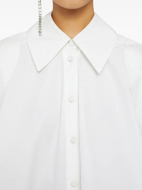 Jil Sander oversized cotton shirt - White