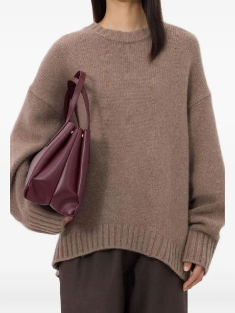 LouLou de Saison Tino crew neck sweater - Brown