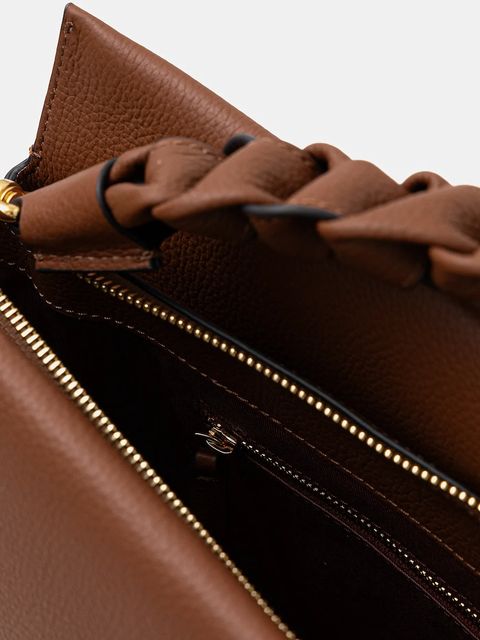 Coccinelle torebka skórzana kolor brązowy E1 M50 19 02 01