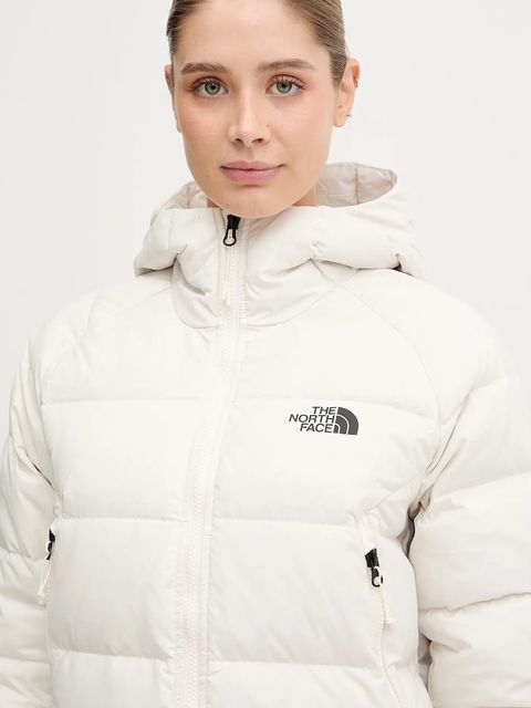 The North Face kurtka sportowa puchowa Hyalite kolor beżowy zimowa NF0A8E75QLI1