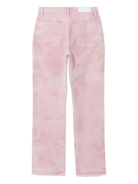 RE/DONE 90s high-rise tie-dye jeans - Pink
