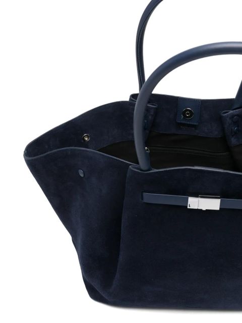 DeMellier New York suede shoulder bag - Blue