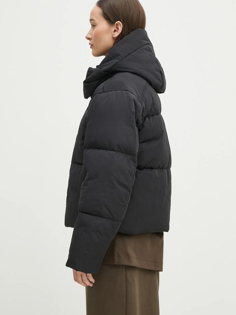 Pangaia kurtka kolor czarny zimowa 10002298