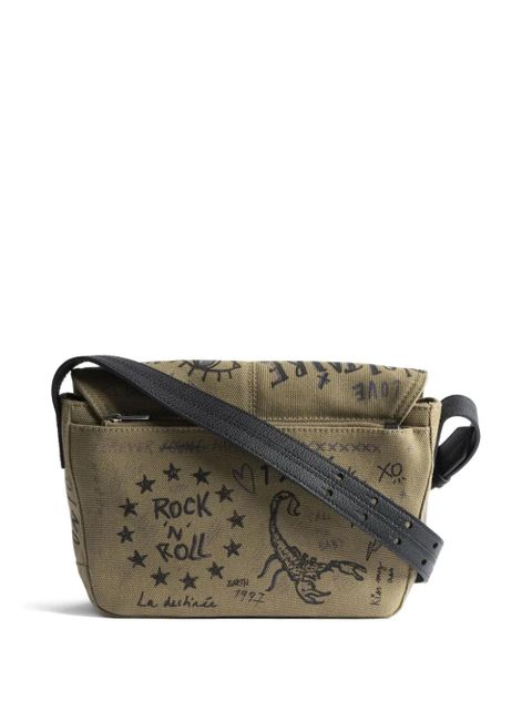 Zadig&Voltaire printed canvas cross body bag - Neutrals - zdjęcie produktu nr 2