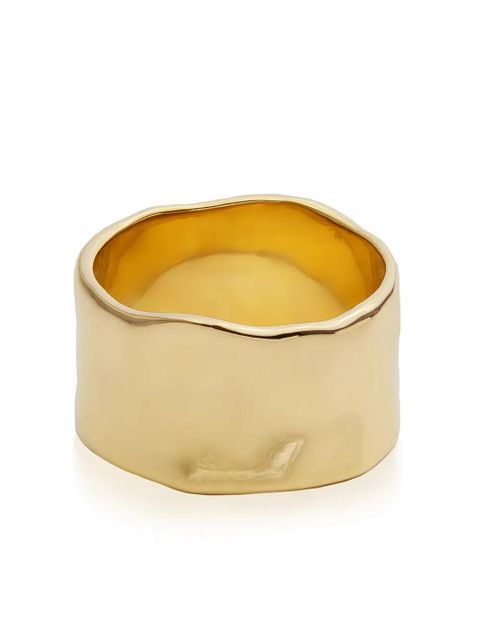 Monica Vinader Siren Muse wide ring - Gold - zdjęcie produktu nr 2