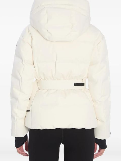 Moncler Grenoble Tolima belted padded jacket - White