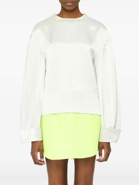 JW Anderson turn-up cuffs blouse - White