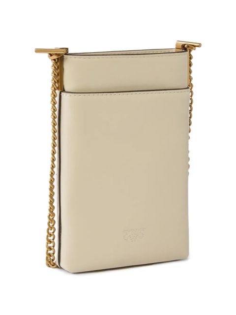 PINKO Love Birds leather smartphone case - Neutrals - zdjęcie produktu nr 2