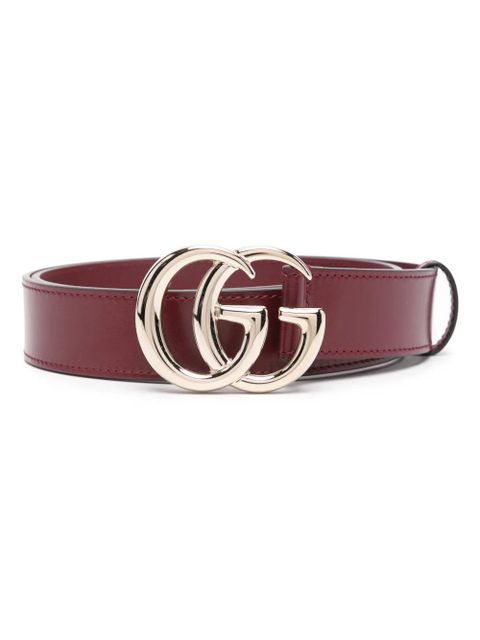 Gucci GG Marmont leather belt - Red - zdjęcie produktu nr 1