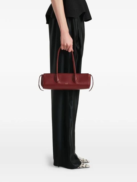 KHAITE logo-motif shoulder bag - Red - zdjęcie produktu nr 2