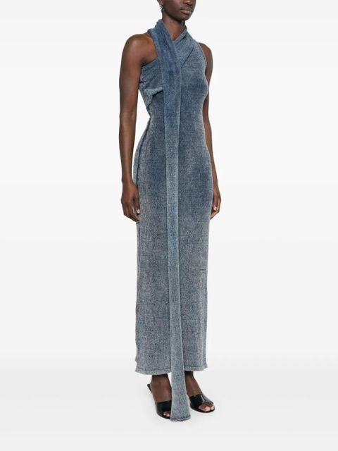 Aya Muse Han maxi dres - Blue