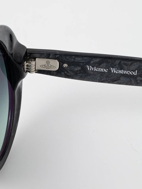 Vivienne Westwood okulary przeciwsłoneczne Frankie damskie kolor czarny VW5102