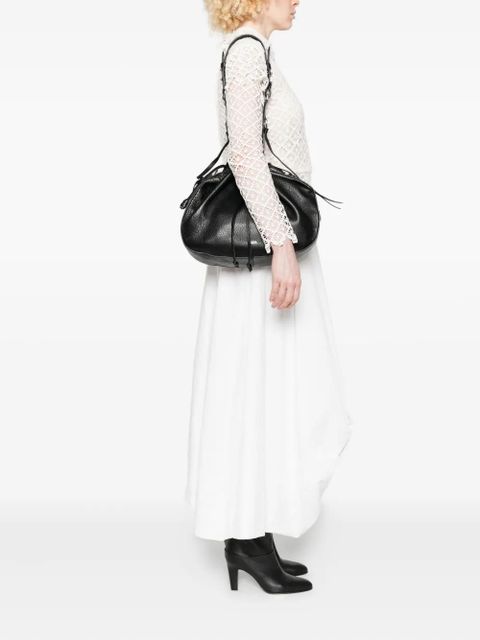 ISABEL MARANT Bolton drawstring leather shoulder bag - Black - zdjęcie produktu nr 2