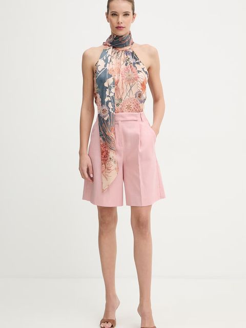 iBlues szorty damskie z dodatkiem lnu COCCOLE - zdjęcie produktu nr 1