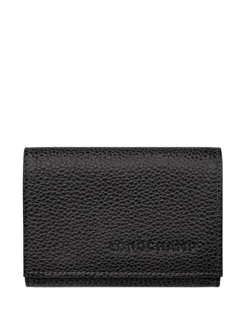 Longchamp Le Foulonné compact wallet - Black - zdjęcie produktu nr 1