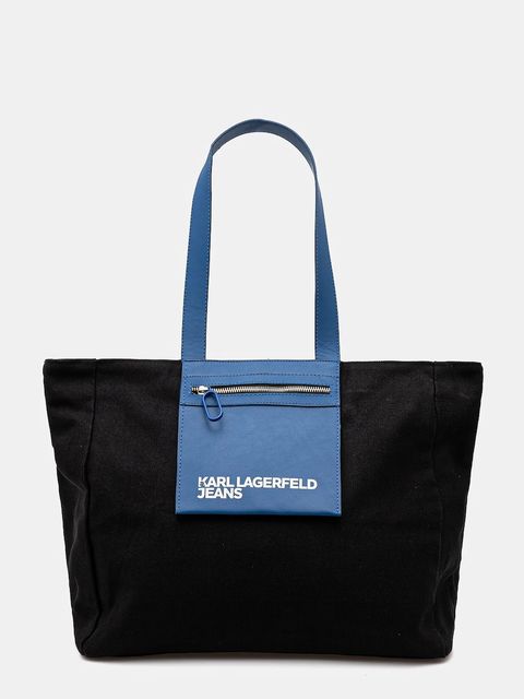 Karl Lagerfeld Jeans torba kolor czarny A2W50004 - zdjęcie produktu nr 1