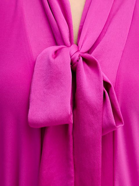 Joseph Ribkoff bluzka damska kolor różowy gładka 253003