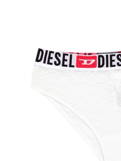 Diesel lace briefs - White