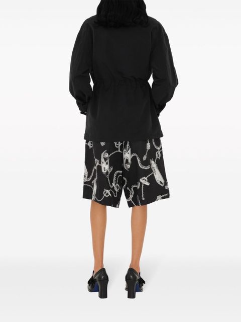 Burberry EKD-appliqué jacket - Black