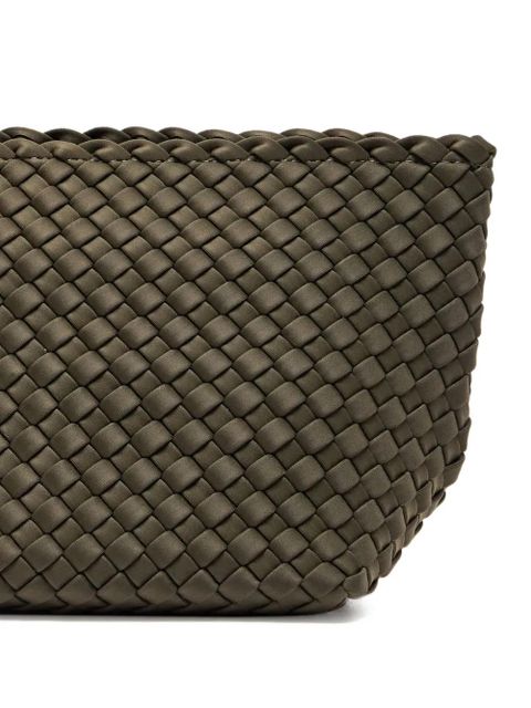 NAGHEDI medium Portofino woven makeup bag - Green - zdjęcie produktu nr 2