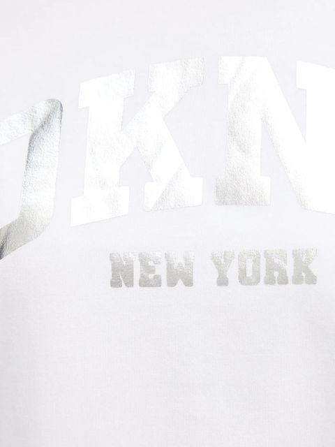 Dkny t-shirt damski kolor biały P52HAXTG