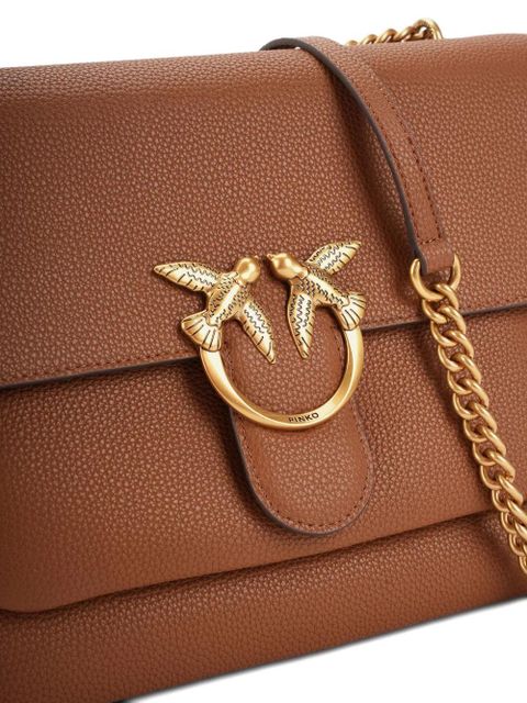 PINKO Love One shoulder bag - Brown